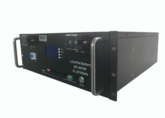 51.2V 50AH Telekom Pil Yedekleme Cooper Sunucu Rafı Lifepo4
