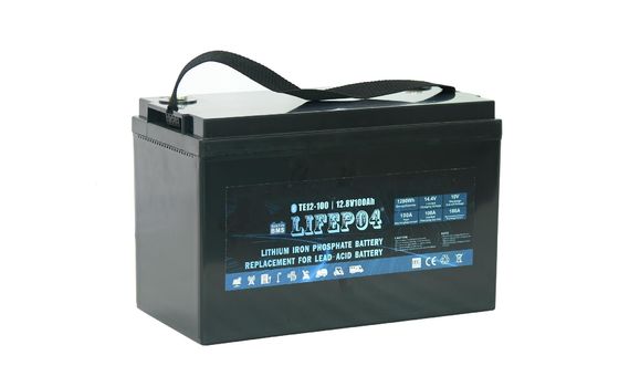 Yedek Güç Lityum Pil için 12V 75AH Taşınabilir Lifepo4 Pil