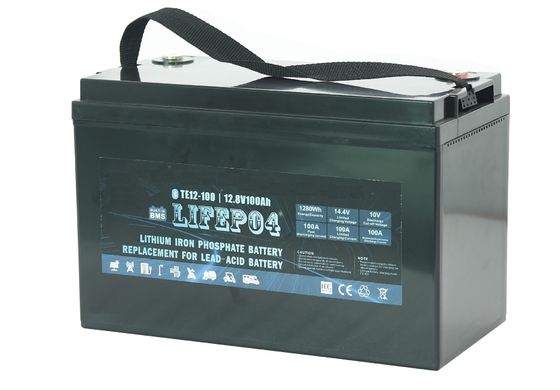 Yedek Güç Lityum Pil için 12V 75AH Taşınabilir Lifepo4 Pil