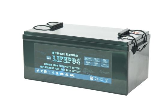 Yedek Güç İçin Taşınabilir 24V 100AH ​​Lifep04 Lityum Pil
