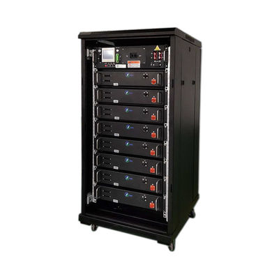 Güneş Sistemi için 51.2V 100AH ​​Pil Rafı 4800wh Pil Raf Sistemi