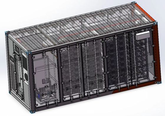 Lifepo4 51.2v BESS Güç Sistemi 500kw Enerji Depolama ESS