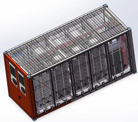 Lifepo4 Ön Üretimli BESS Enerji Depolama Sistemi 500kw ESS Akış Pili